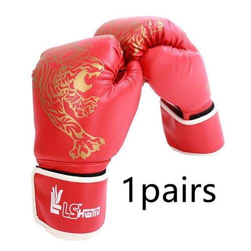 STRYKR Bokshandschoenen - PU Leren Bokshandschoenen voor Boksen, Kickboksen & MMA Training – foto 9