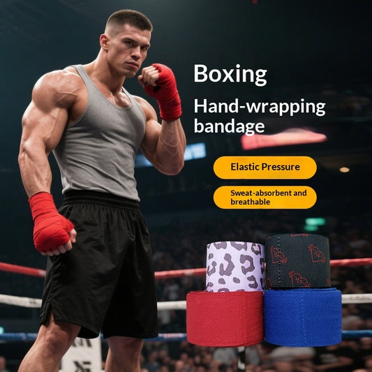 STRYKR Boksbandages - Katoenen Handwraps voor Kickboksen & Vechtsport (Zweetabsorberend, 2.5m)
