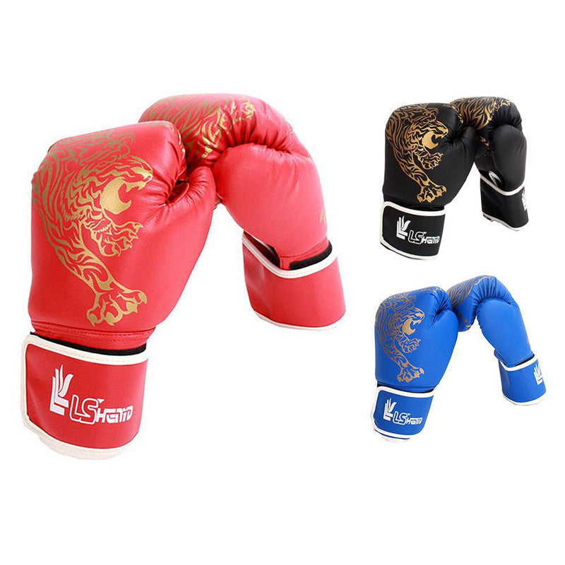 STRYKR Bokshandschoenen - PU Leren Bokshandschoenen voor Boksen, Kickboksen & MMA Training – foto 4