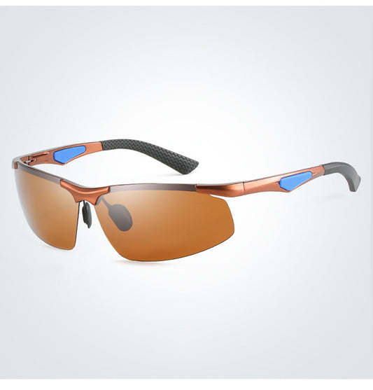 STRYKR Sportbril – Gepolariseerde Sport Zonnebril met Aluminium Frame