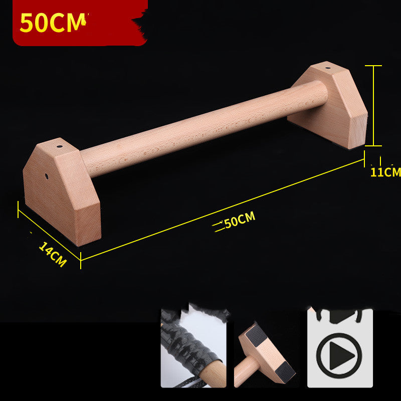 STRYKR Push-up Beugels - Houten Parallettes voor Krachttraining, Calisthenics & Thuisworkout – foto 5