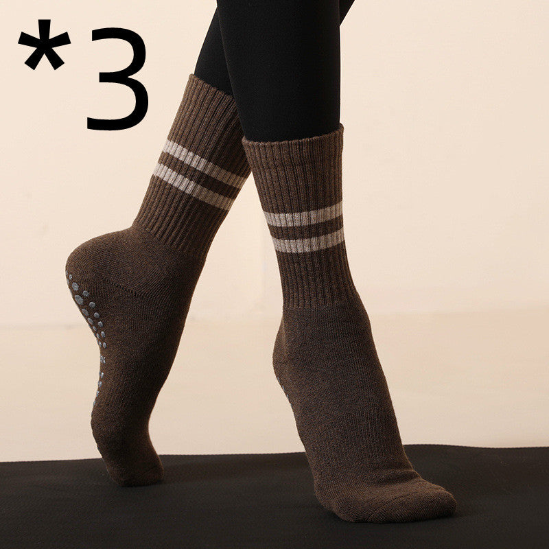 STRYKR Gripsokken – Antislip Pilates & Yoga Sokken (3 paar) – foto 17