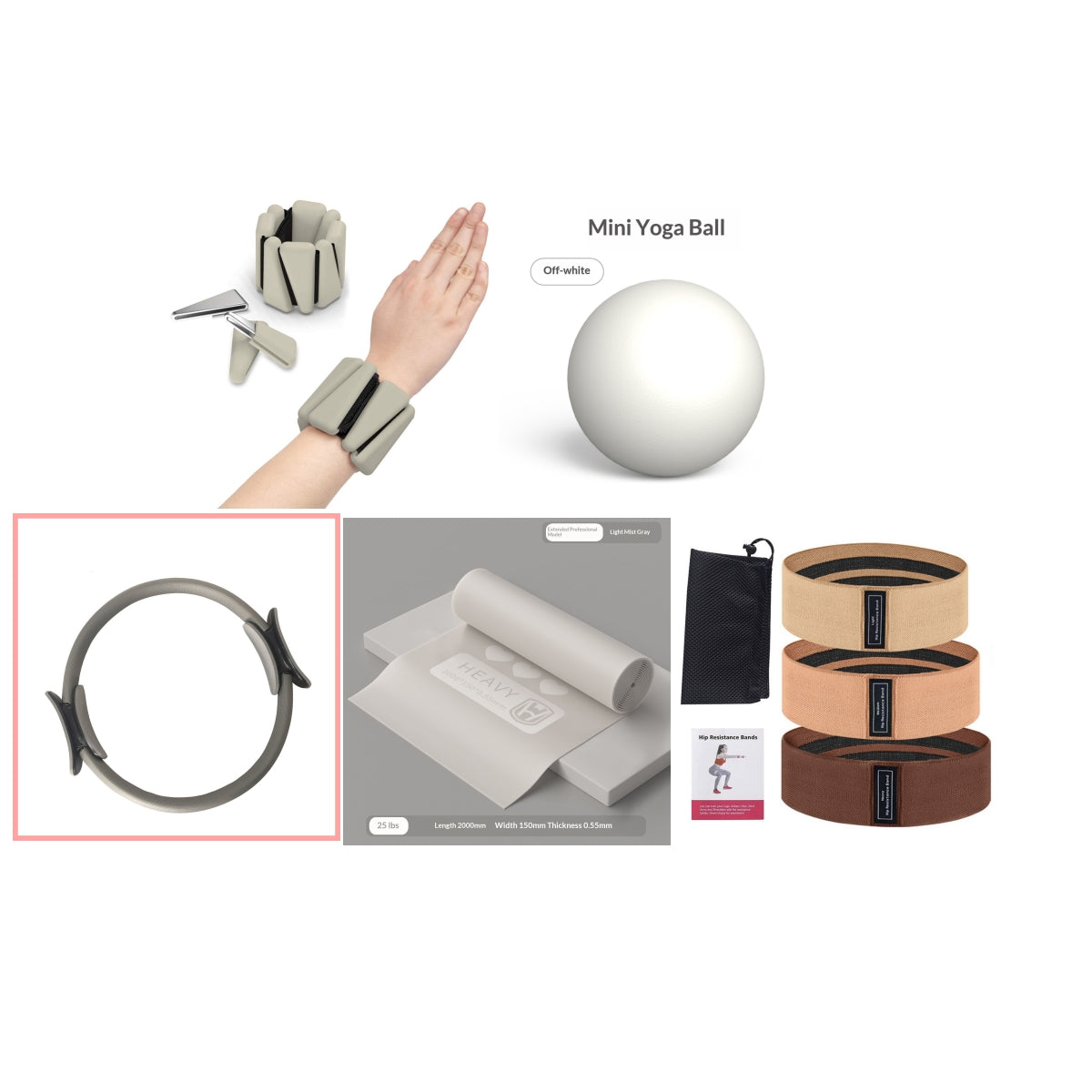 STRYKR Pilates Ring - Magic Circle Weerstandsring voor Pilates, Yoga & Core Training – foto 24