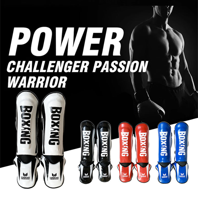 STRYKR Scheenbeschermers - Beenbeschermers voor Kickboksen, Muay Thai & MMA (Set van 2)