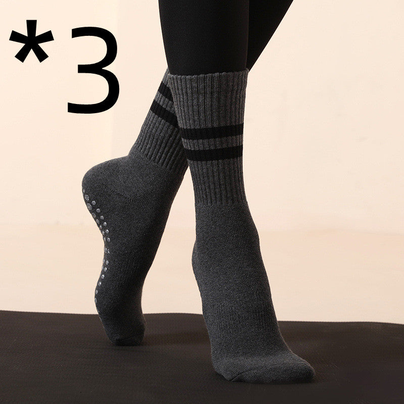 STRYKR Gripsokken – Antislip Pilates & Yoga Sokken (3 paar) – foto 15