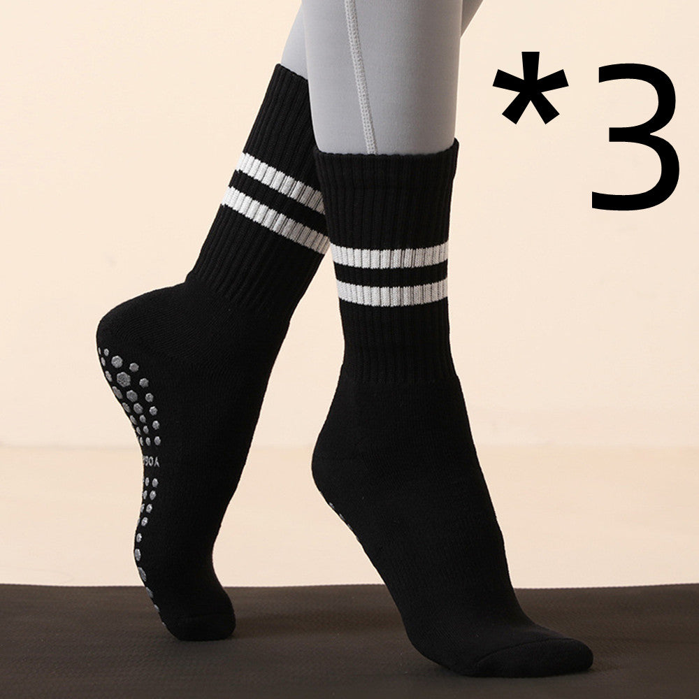 STRYKR Gripsokken – Antislip Pilates & Yoga Sokken (3 paar) – foto 11