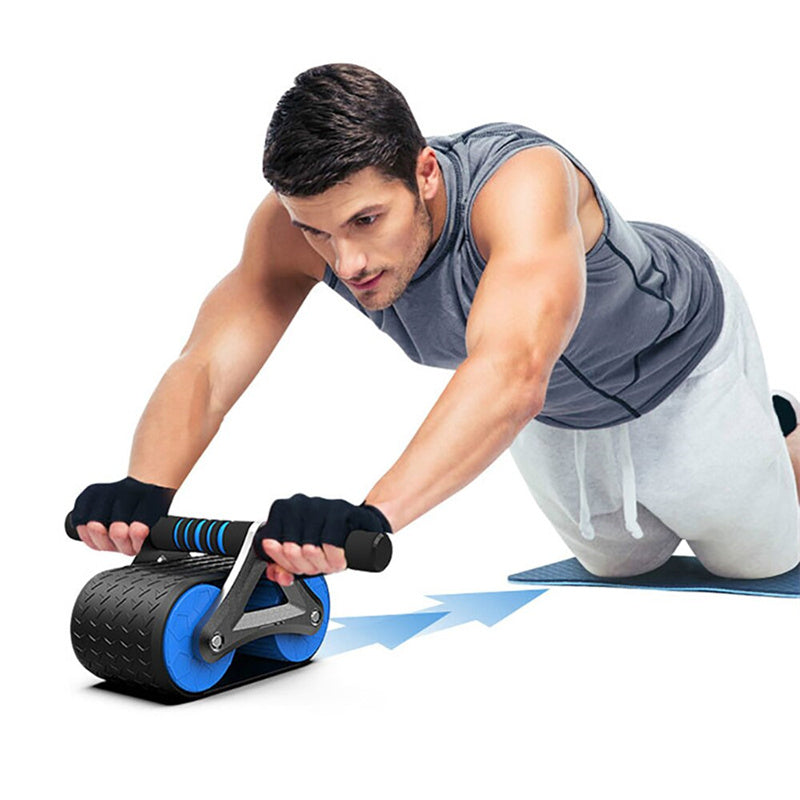 STRYKR Buikroller Premium - Dubbel Wiel Ab Roller met Auto-Rebound voor Buikspiertraining & Core (Fitness Thuis) – foto 10