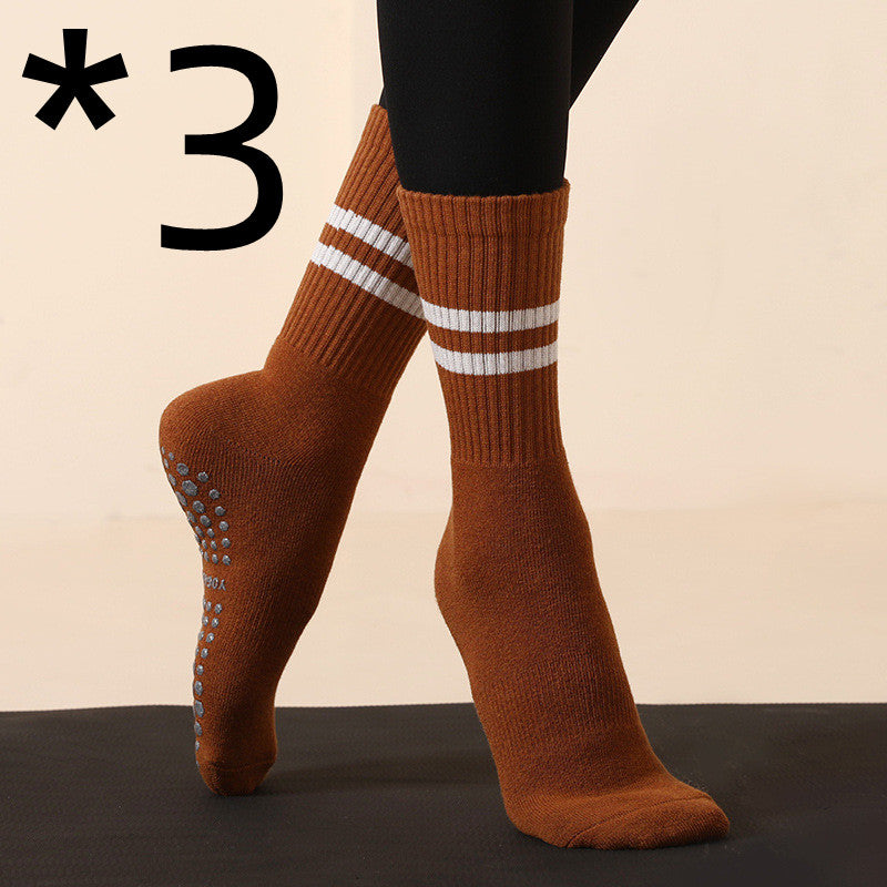 STRYKR Gripsokken – Antislip Pilates & Yoga Sokken (3 paar) – foto 12