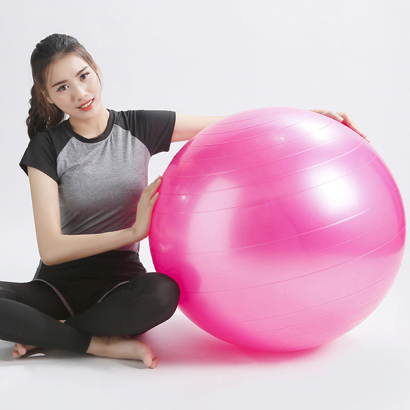 STRYKR Fitnessbal - Gymbal / Pilates Bal voor Yoga, Core Training & Balans (Anti-burst) – foto 6