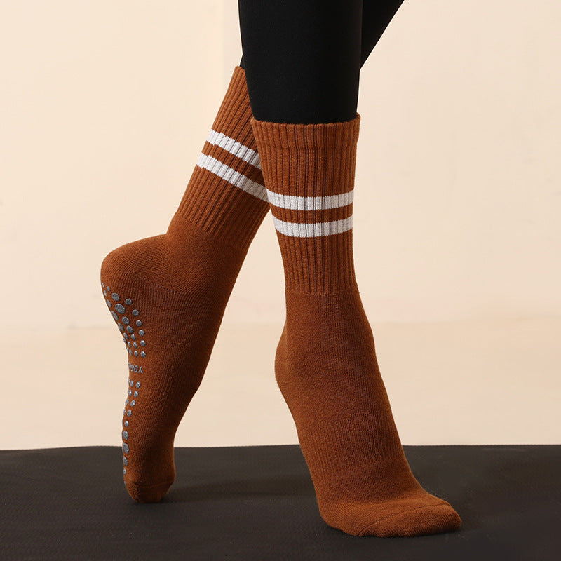 STRYKR Gripsokken – Antislip Pilates & Yoga Sokken (3 paar) – foto 2