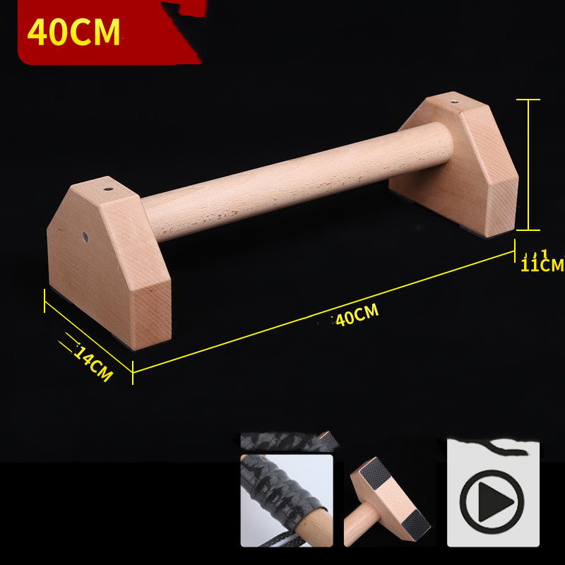 STRYKR Push-up Beugels - Houten Parallettes voor Krachttraining, Calisthenics & Thuisworkout – foto 6